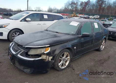 2009 Saab 9-5 2.3T from USA, damaged, VIN YS3ED49G393501356